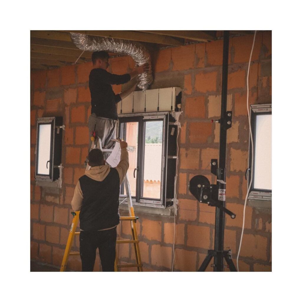 Installation climatisation gainable Géo'therm