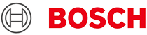 Logo Bosch : Symbole et Nom de Marque Rouge Logo Bosch : symbole circulaire gris et mot « BOSCH » en lettres capitales rouges sur fond blanc, représentant la marque d'ingénierie et technologie.